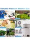 Cordless Pressure Washer 48V 30Bar - Lithium-ion Battery, 3 Spray Modes, Hose & Nozzles (Charger - 4