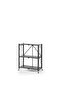 Heavy-Duty 3-Tier Metal Storage Rack with Wheels – Foldable Shelving Unit, 87×72×34 cm - 2