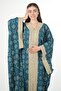 Wide embroidered women's jalabiya - 4