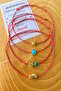 4. Lucky Gold Flower Fish Turtle Evil Eye Bead Marteniçka Lucky Bracelet - 3