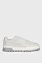 Albert White Men's Genuine Leather Sports Shoes - 2
