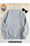 Colorful Hearts Printed Circular Neck Sweatshirt - 2