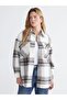 Plaid Oversized Women's Shirt (W5)