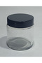 20 Pcs Glass Jar 100 Cc with Lid - Cream and Candle Jar Black Lid - Mama Bebek - 5