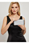 Classy Silver Gray Lamé Complete Metal 2026 Trend Frame Evening Dress Bag Durable Wedding Engagement Graduation