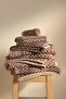 Zyon Yarn Dyed 2-Piece Hand Towel Set Caramel 50X90 - 4