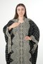 Wide embroidered women's jalabiya dress - 6