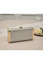 Gold Gold Dore Complete Metal Frame Evening Dress Bag - 5