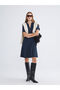 Özmarka New Season V-Neck Waist-Fitted Dress - 2