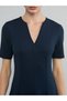 Özmarka New Season V-Neck Waist-Fitted Dress - 6
