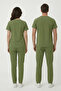 Pharmacist Uniform Stretch Fabric Scrubs Suit Unisex Grasshopper New Compliant with Regulations - 2