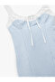 Blue Crew Neck Skinny Fit Dress 5Sak80347Pw - 6