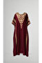 kaftan-Luxury Gold-Embroidered Arabian Kaftan - Premium Chiffon Fully Lined - 6