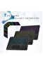 Wireless Bluetooth Keyboard with Touchpad, 7-Color Backlit, 10-inch Universal - 2