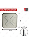 GRP Manhole Cover 60×60 cm Fibreglass Access Cover for Drainage & Utility - 4
