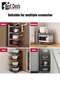 Multi-Layer Adjustable Pot Storage Rack, Honeycomb Surface Non-Slip, Kitchen Floor-To-Ceiling Cookwa - 8