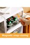Foldable Shoe Storage: Stackable Organizer Set of 4 - 5