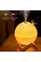 YU WELL Modern Lark 330ml Air Humidifier with 3-Light LED Night Lamp & Essential Oil Diffuser - 5