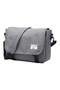 Canvas Messenger Bag Grey