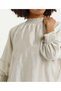 Oversized Blouse, Beige - 2