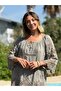 Nc2428 Italian Classic Silk Blouse Mink - 5