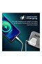 iPhone 15 Charger, 65W GaNFast Dual USB-C Power Delivery Adapter (White) - 4