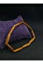 Wooden Look Polyester Material Cylinder Cut Elastic Fits All Wrist Sizes Stylish Bracelet - 7
