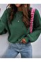 Knitwear Knitted Soft Women's Crew Neck Sweater - 3