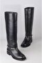 Seç 5590 genuine leather women's riding boot black - 6