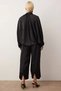 Women's Top and Bottom Satin Woven Balloon Sleeve Jacket and Wide Leg Pants Set Modern and Timeless Style - 6