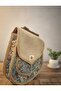 Authentic Mosaic Pattern Velvet Cover Women's Shoulder Bag - 3