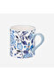 Strawberry Garden Blue Porcelain Mug 275 ml - 6