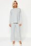 Women's Bottom Top Wide Cut Knitwear Set Functional Durable Quality Comfortable Aesthetic Premium Sports - 5
