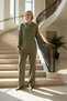 Women's Top and Bottom Oversized Hooded Ribbed Knitwear Cardigan and Wide Leg Pants Set Comfortable Elegance