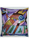 Picasso Pattern Hand Woven Handmade 45 X 45 cm Throw Pillow Cover 1 Piece