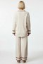 Women's Bottom Top Knitwear Polo Neck Low Sleeve Sweater Wide Leg Pants Set Casual Daily Wear Combination - 6