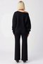 Women's Elegant Boat Neck Knit Sweater and Wide-Leg Pants Set for Everyday Wear - 6