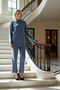 Women's Bottom Top Polo Neck Corded Fabric Knitwear Sweater Wide Leg Pants Set Casual Elegance and Comfort Sportswear