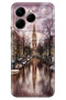 Spark 40 4g (Km5N) Case Decorative Silicone Printed Cover Amsterdam