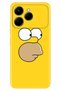 Case for Spark 40 4g (Km5N) Color Silicone Printed Tpu Simpson