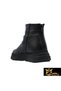 Women's Black Genuine Leather Boots 505320062-1 - 6