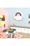 Rainbow Cloud Ceiling Light - Kids Flush Mount LED, 3-Color, Pink - 3