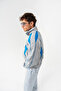 Nightrun Parachute Fabric Zippered Vintage Windbreaker Jacket - 5
