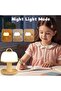 Toddler Night Light Lamp, Dimmable LED Bedside Lamp, Timer & Color Changing, Portable Recharg - 3