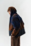 Grayscale Zippered Fleece Jacket - 5