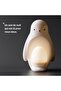 Penguin 2-in-1 Portable Nursery Night Light (USB Rechargeable, Dimmable) - 4
