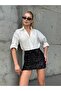 Sequined Shorts Skirt