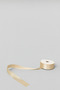 Beige Satin Ribbon 2.5 cm X 10 Meters Shiny Decorative Hobby and Packaging Ribbon - 3
