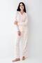 Women's modal cotton shirt pajama set, 50% modal 50% cotton - 2