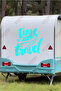 Time to Travel Written on Caravan Sticker Coating